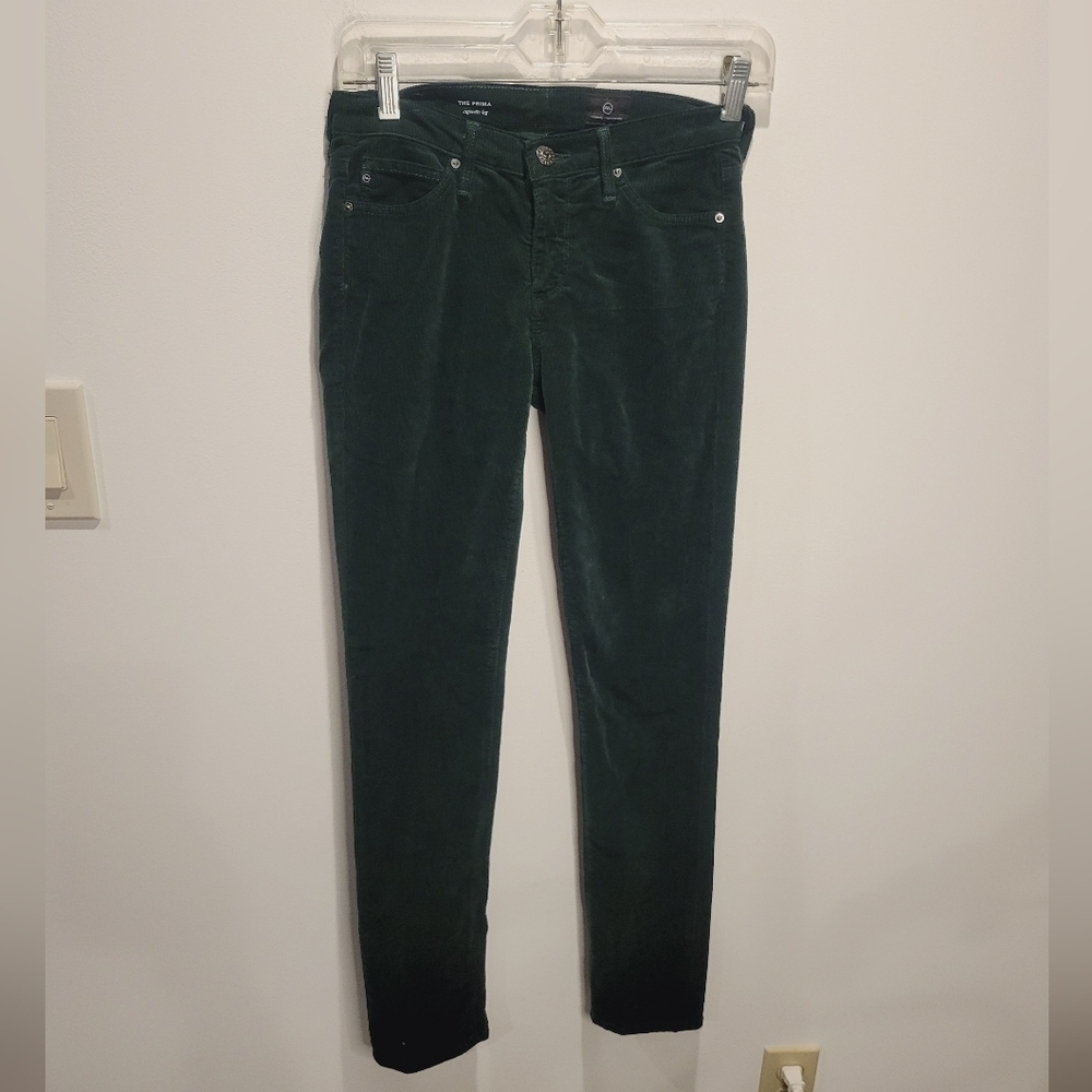 Adriano goldschmied size 24r green the prima cigarette leg pants New w/o tags